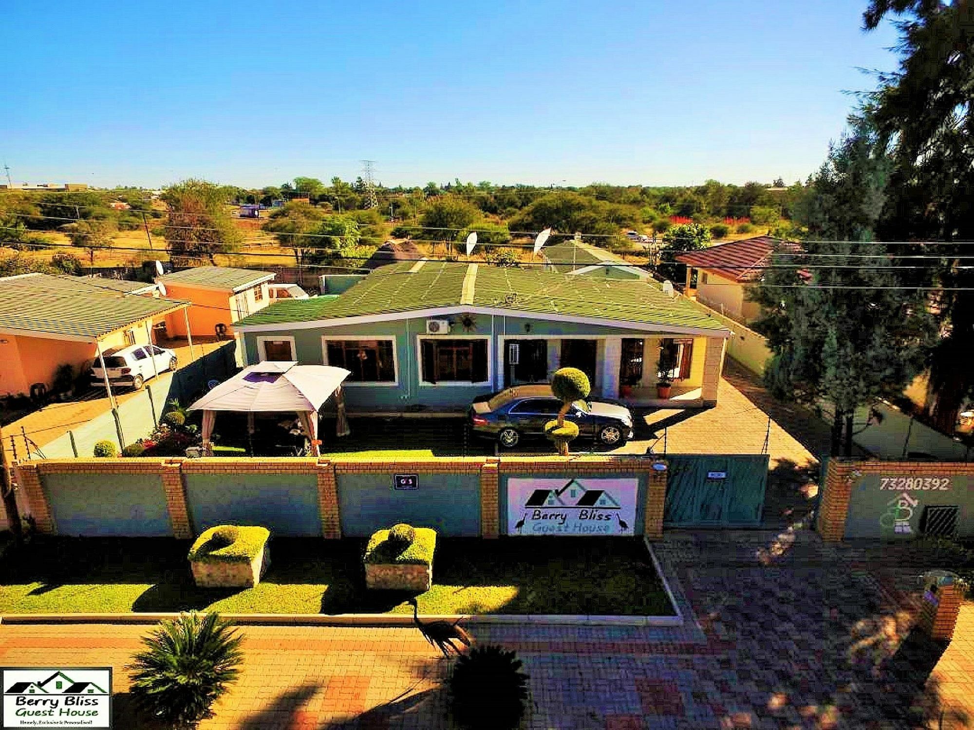 Berry Bliss Guest House Gaborone Eksteriør bilde